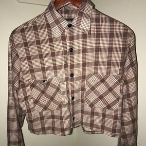 Cropped Flannel